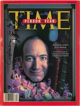 1999 Jeff Bezos Autographed TIME Magazine "Person Of The Year" Edition (JSA)